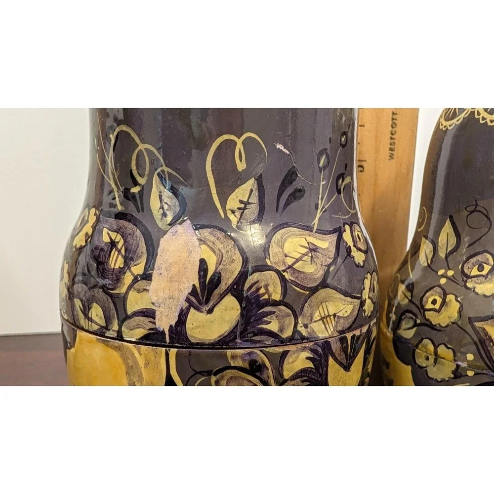 1993 Russian Sergiev Posad Matryoshka Nesting Dolls Set of 10 Signed 8